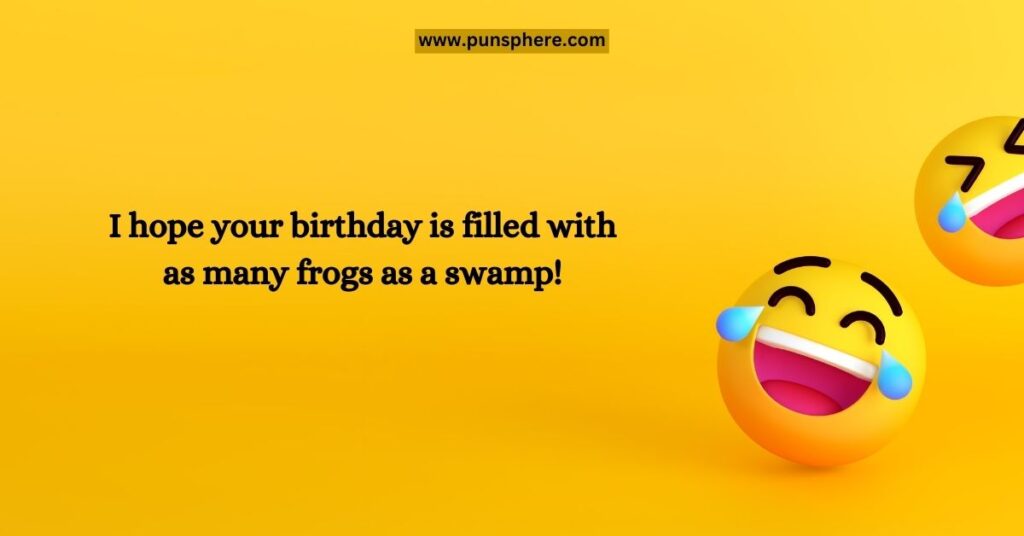 Frog Puns for Birthdays